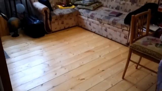 Как повёл себя пол, покрытый лаком на водной основе через 1.5 года смотреть онлайн