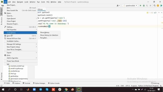 Python pyttsx3 setProperty смотреть онлайн