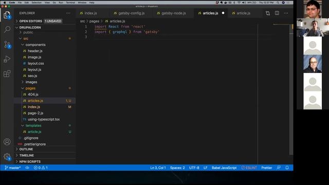 Building a compelling content experience with Gatsby & Drupal - DrupalCorn Meetup 11-12-2020 смотреть онлайн