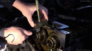 Mercedes W212 мотор M271EVO - замена цепей ГРМ