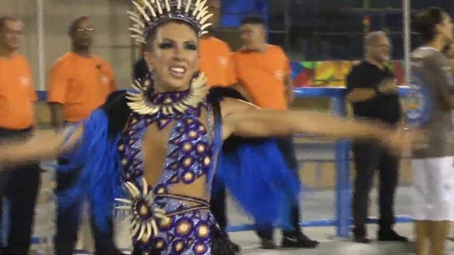 BRAZIL CARNIVAL SAMBA: Carnival DIVA Tribal African Rehearsal Costume смотреть онлайн