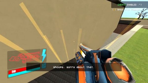 Secret location in Ultrakill sandbox map