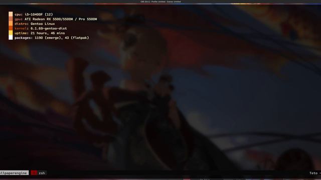 Linux Wallpaper Engine