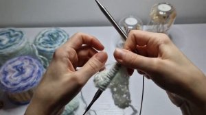 Платок/бактус спицами без расчетов | МК по вязанию треугольного платка | Простой платок для новичко