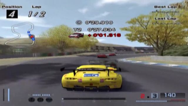 Гран Туризмо 4 (Онлайн Тест Версия) Джилет Въртиго Геймплей смотреть онлайн
