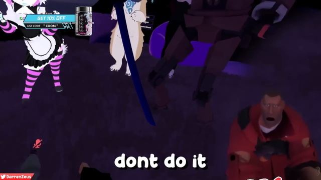 Team Fortress 2 memes enter VRCHAT смотреть онлайн