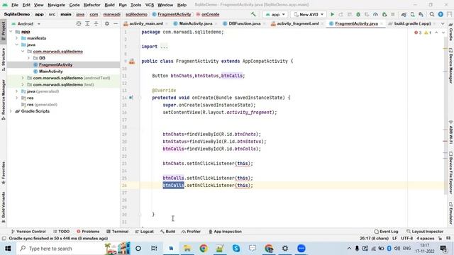 SQLITE Database introduction смотреть онлайн