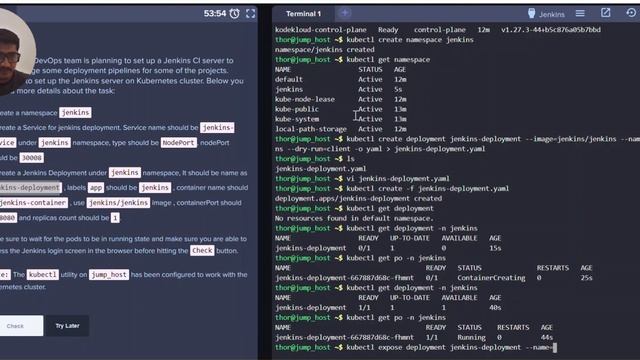 Deploy Jenkins on Kubernetes смотреть онлайн