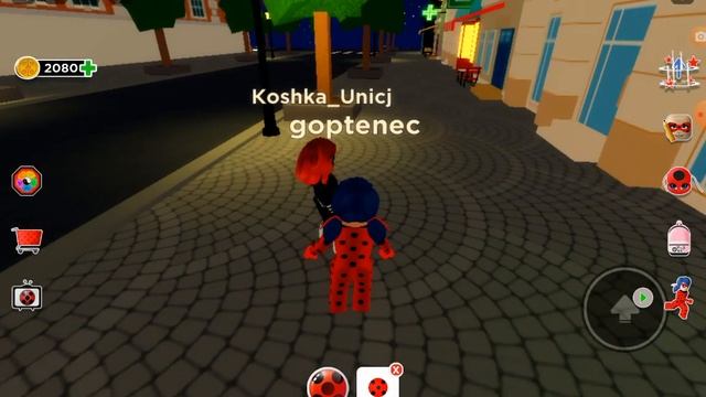 Играю в Леди Баг ROBLOX смотреть онлайн