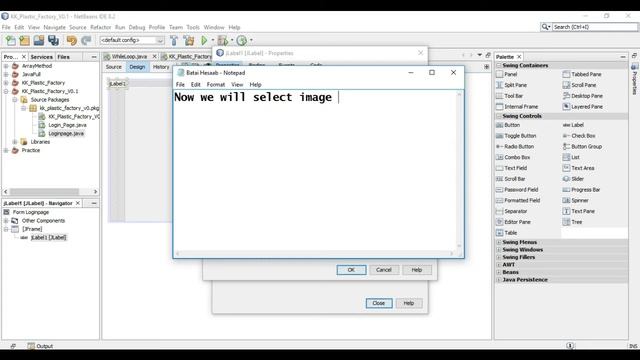 How To Add Image/Icon In Netbeans Gui/jFrame Project || Add Image In Netbeans Gui Or jFrame Form. смотреть онлайн