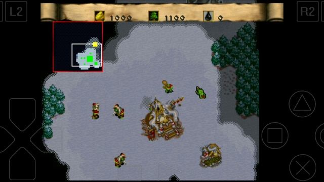 Играем на Андроид в Warcraft 2 (эмулятор ePSXe) смотреть онлайн
