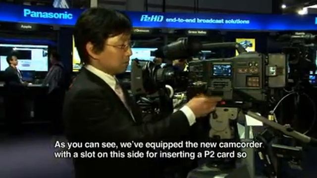 [NAB Show 2009] Panasonic / AG-HPX300 смотреть онлайн