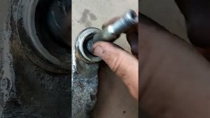 Временный ремонт шаровой рычага Passat B5