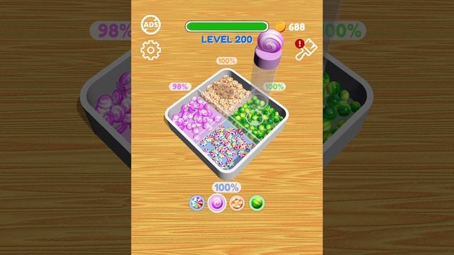 Bead Sort - All Levels Gameplay Android, iOS смотреть онлайн