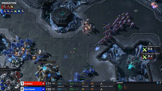 StarCraft 2: THE PROTOSS PROBLEM! (Hurricane vs Creator) смотреть онлайн