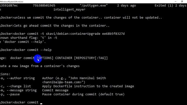 Docker | Update Container | Commit changes to Online Repository смотреть онлайн