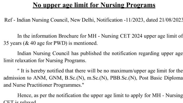 CET CELL BSC NURSING ADDMISSION NEW NOTICE 2024..BSC ,ANM, GNM NURSING NEW ELIGIBILITY CRETERIA 202 смотреть онлайн