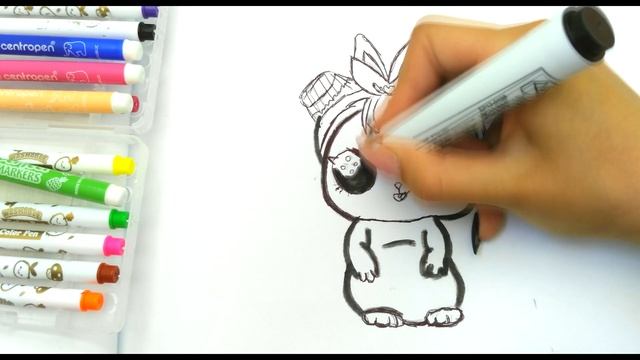 Рисуем : Питомец куклы Лол . Кукла Лола . книжка-раскраска смотреть онлайн