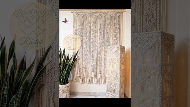 Modern Macrame Curtains DIY Ideas for Stylish Home Decor! смотреть онлайн