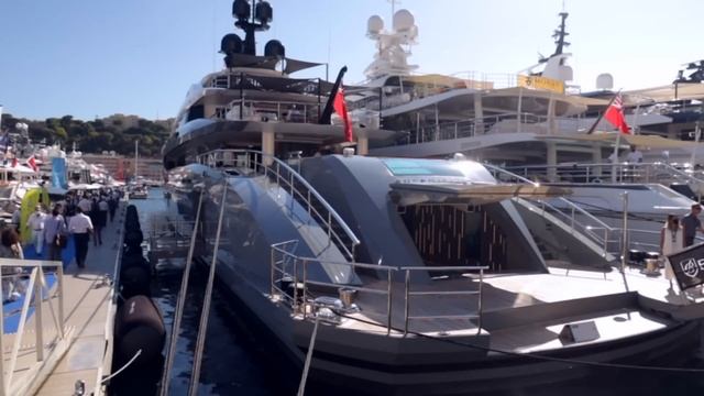 A walk Through the Monaco Yacht Show! | 2021 смотреть онлайн