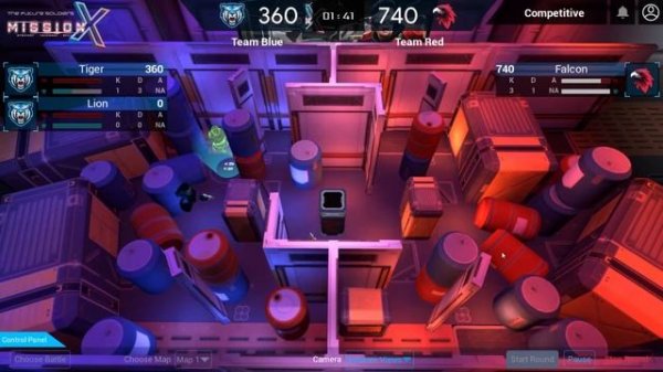 Virtual Reality (VR) Laser Tag game from MissionX