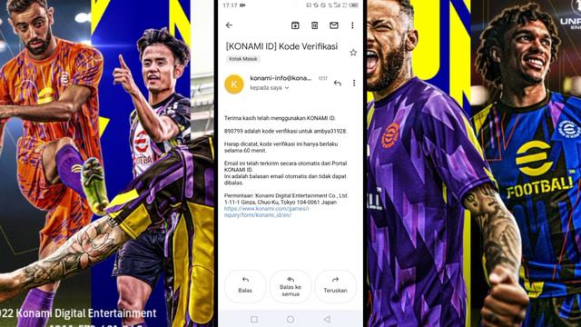 BARU BELI AKUN? LAKUKAN LANGKAH INI, CARA GANTI EMAIL ID KONAMI eFOOTBALL MOBILE 2023, DIJAMIN AMAN смотреть онлайн