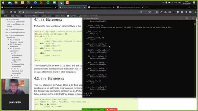 Sesión #5 - Aprendiendo Python en 1 semana de forma autodidacta смотреть онлайн