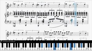 Swan Lake ballet Op20 - FLAUTA - Peter Tchaikovsky (Sheets Piano Flute - Tutorial Flûte Piano)