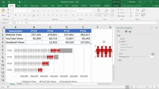 Creating Custom Infographics using Icons and Excel | Everyday Office 070 смотреть онлайн
