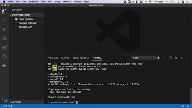 Setup Puppeteer Project in 2 Minutes смотреть онлайн