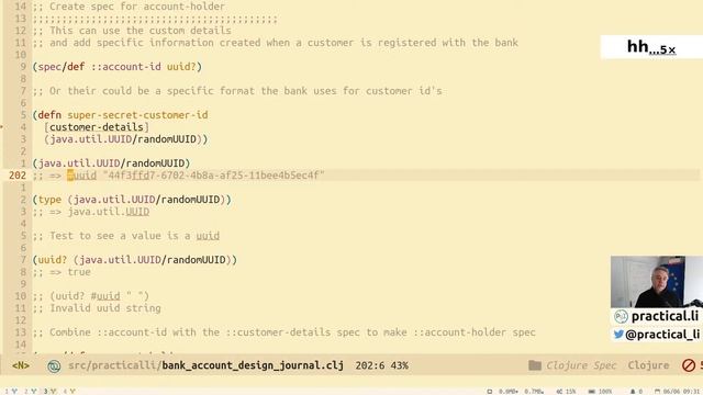 073 - clojure.spec - Part 3 - designing a spec for online banking смотреть онлайн