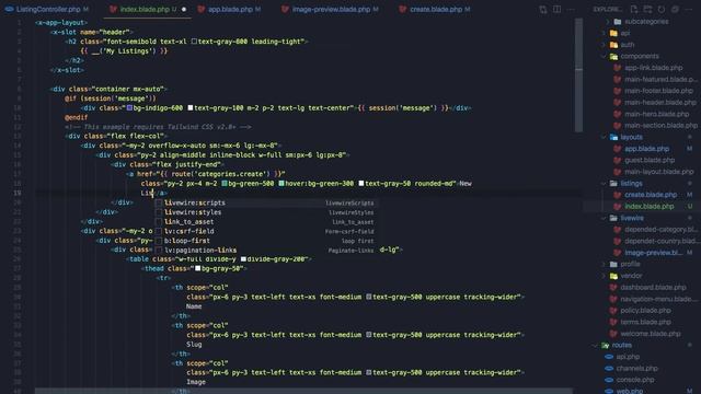 How to Make Classified Website with Laravel 8 - #25 Display All User Listings смотреть онлайн