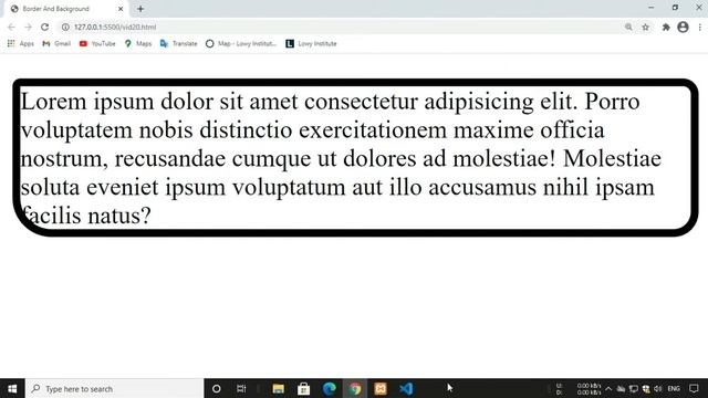 CSS Tutorial - Borders And Background In CSS || Web Development Tutorial #22 смотреть онлайн