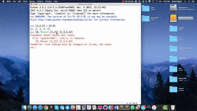 CTEC 121 - Concatinating Lists Together смотреть онлайн
