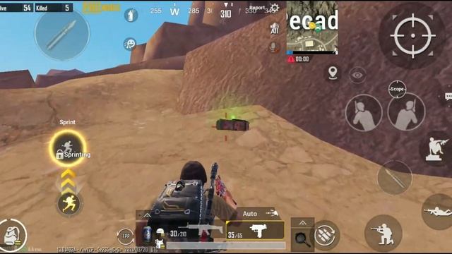 Pubg mobile Gameplay NEW Romantic Uzi skin lvl3 смотреть онлайн