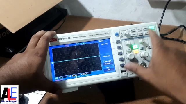 DSO- utd 2052 ..digitel storage osiloscope unboxing смотреть онлайн