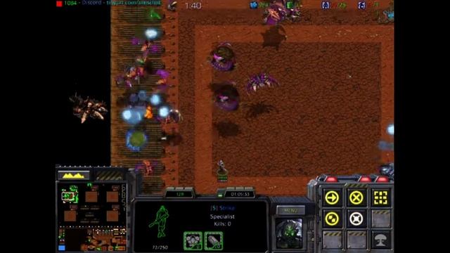 SCBW UMS - Poker Defense Nova 6.851 - 1 Life Solo (Zerg Air) смотреть онлайн