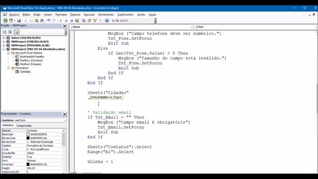 VBA 35 Alimentando campo Combobox no Userform VBA смотреть онлайн