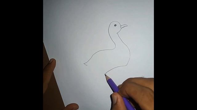 How to draw a Duck step by step- Drawing Hub by AH смотреть онлайн