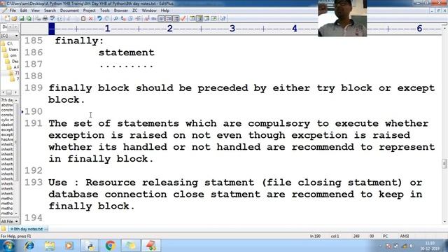 200 Python finally block Python Programming Tutorial for beginner to advance with source code смотреть онлайн