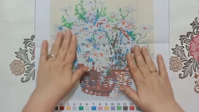 DIY Cross Stitch. Finished Work. Purchases.//Вышивка крестом Готовая работа.Покупки