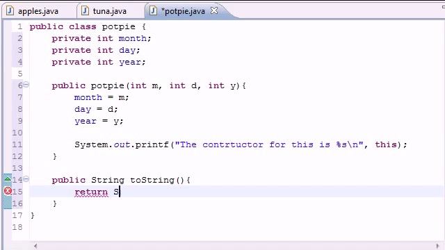 Java Video Tutorial Part 42 | toString смотреть онлайн
