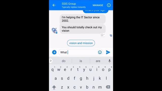 SSIS Chatbot смотреть онлайн