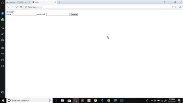Insert data into database which is coming from "Login Form" in php | PHP Tutorial .. смотреть онлайн