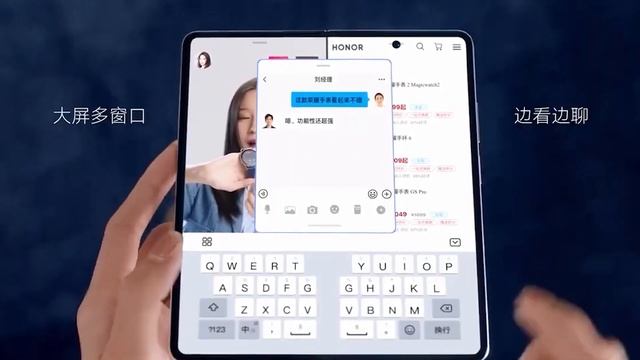 Honor Magic V Первый складной смартфон на Snapdragon 8 Gen 1 смотреть онлайн