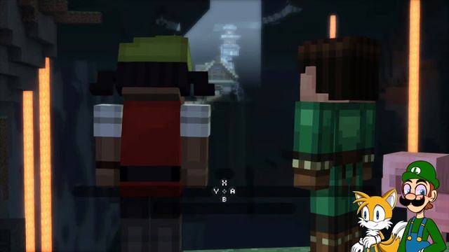 Three witherstorms attacking II Luigi plays Minecraft story mode EP 4 FT Tails смотреть онлайн