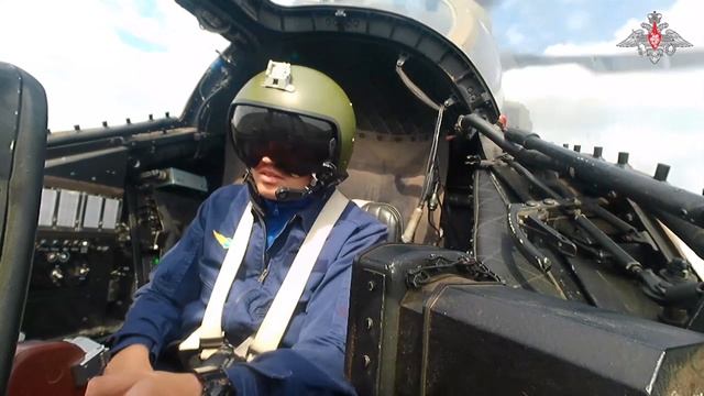 Боевая работа экипажей Ми-35