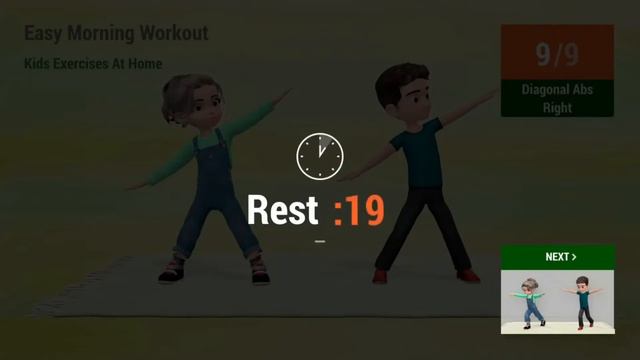 Easy 12 Minutes Morning Exercises // Everyday Kids Workout