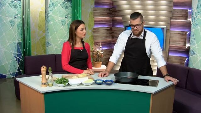 Завтрак от шефа. Включайся! Салат с говядиной от Макса Лызо. 21.10.2019 смотреть онлайн