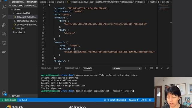 Look inside OCI images and runc смотреть онлайн